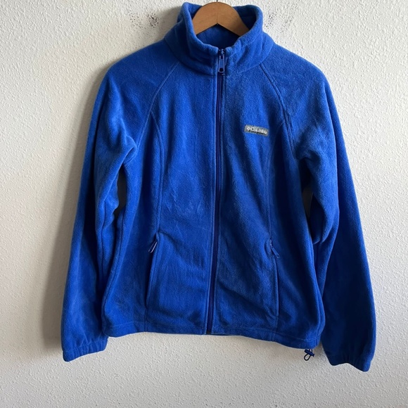 Columbia Women's Benton Springs Lapis Blue Fleece Jacket Size M Style WL6439 - Picture 2 of 12